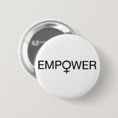 Empower Women Button Badge (Voorkant /achterkant)