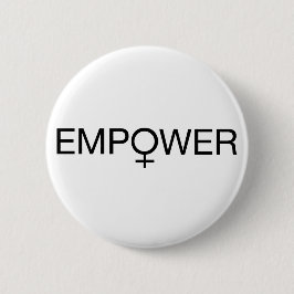 Empower Women Button Badge