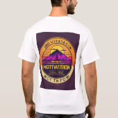 Empower Your Journey: Inspirerend witte T-shirt vo (Achterkant)