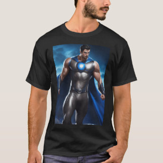 Empower Your Style: Superhero Tattoo T-shirt voor 