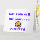 Empower Yourself Kaart (Gele Bloem)