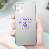 Empower Yourself Sticker (Telefoon)