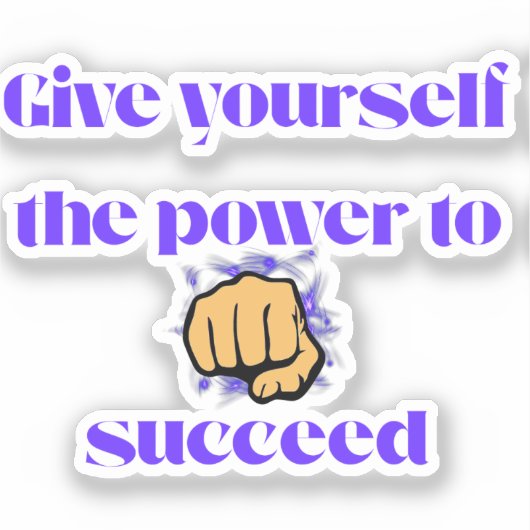 Empower Yourself Sticker (Voorkant)