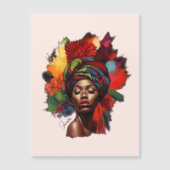 Empowered Afro-Amerikaanse vrouw (Voorkant)
