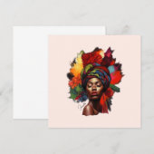 Empowered Afro-Amerikaanse vrouw (Voorkant / Achterkant)