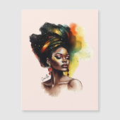 Empowered Afro-Amerikaanse Vrouw (2) (Voorkant)