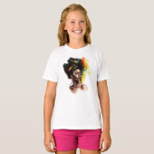 Empowered Afro-Amerikaanse Vrouw (2) T-shirt (Voorkant volledig)