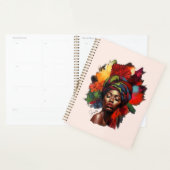Empowered Afro-Amerikaanse vrouw Planner (Display)