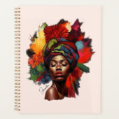 Empowered Afro-Amerikaanse vrouw Planner (Voorkant)