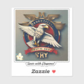 "Empowered Aviatrix" Sticker (Vel)