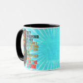 Empowered Black Woman in gedurfde Pan-Afrikaanse k Mok (Voorkant links)