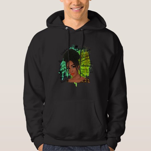 Empowered Black Women Hoodie (Voorkant)