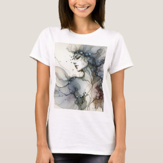 Empowered Canvas: Draagbare Kunst voor Vrouwen T-s T-shirt