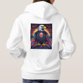 "Empowered Eagle Dames Hoodie" Hoodie (Achterkant)