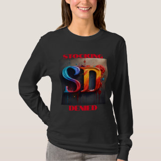 "Empowered Guardian: Vrouwen zwart volledig Sleeve T-shirt