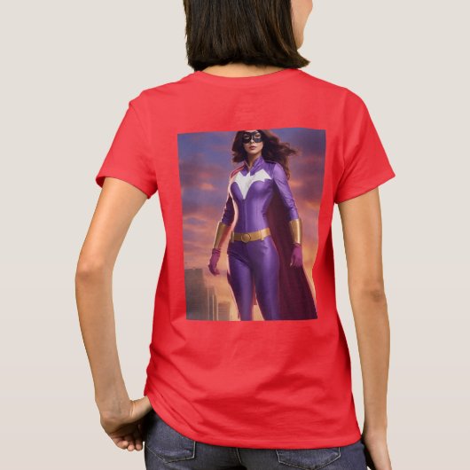 Empowered Heroine T-shirt (Achterkant)