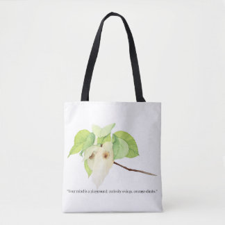 Empowered Minimalistische Vrouw | Inspirerende Quo Tote Bag