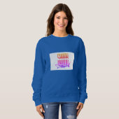 Empowered Shark Dames Basic Sweatshirt (Voorkant volledig)