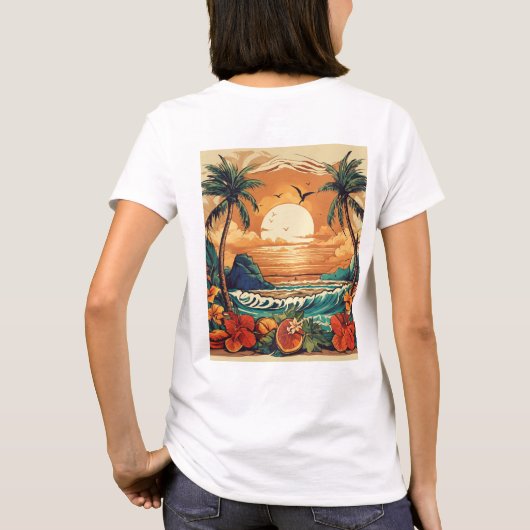 Empowered Style: trendy T-shirts voor dames" (Achterkant)