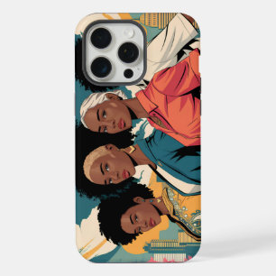 Empowered vrouwen in urbane mode iPhone 15 pro max case