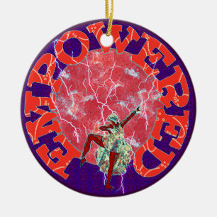 Empowered Woman Keramisch Ornament