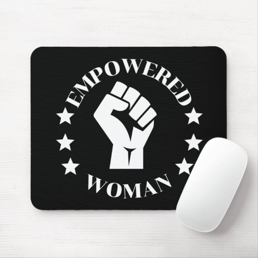 Empowered Woman Muismat (Met muis)