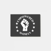 Empowered Woman Post-it® Notes (Voorkant)