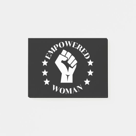 Empowered Woman Post-it® Notes (Voorkant)