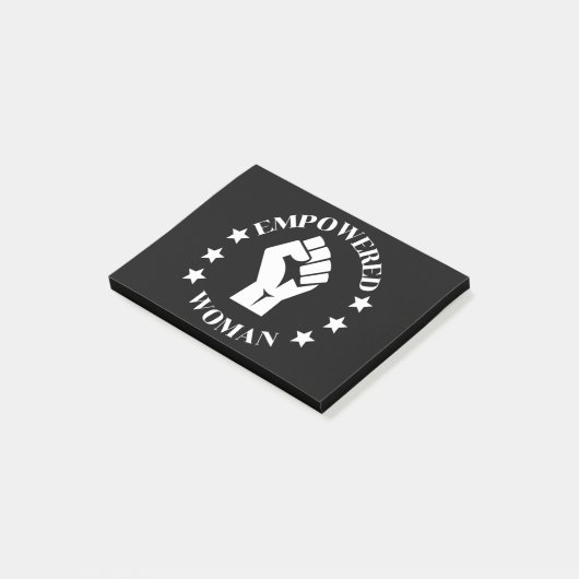 Empowered Woman Post-it® Notes (Schuin)