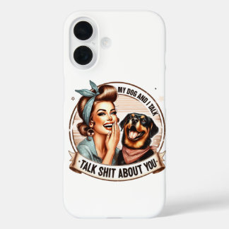 Empowered Woman - Retro Girl Vibes iPhone 16 Hoesje