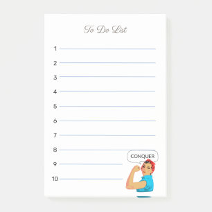 Empowered Woman Takenlijst Post-it Notities Post-it® Notes