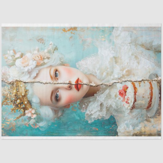 Empowered Women Art Decoupage Tissuepapier (Voorkant)