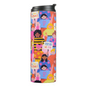 Empowered Women Diversity Tumbler Thermosbeker (Gedraaid links)