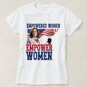Empowered Women Empower Vrouwen Kamala Harris T-shirt