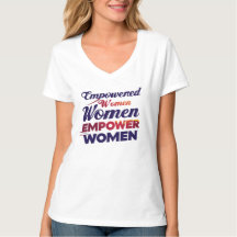 **Empowered Women Empower Vrouwen T-shirt**