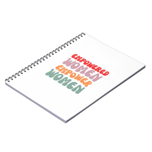 Empowered Women Empower Women - Spiral Notitieboek (Linkerzijde)