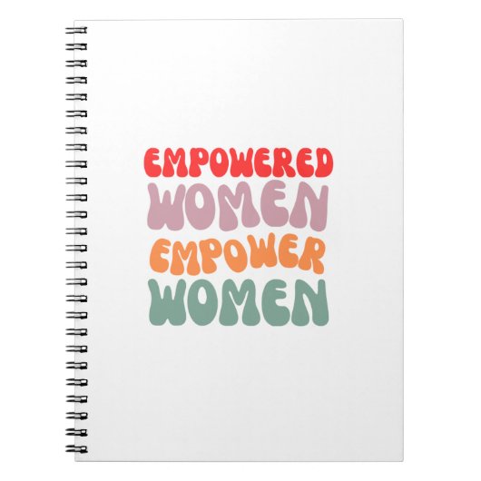 Empowered Women Empower Women - Spiral Notitieboek (Voorkant)