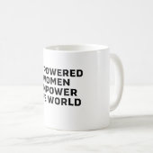 EMPOWERED WOMEN EMPOWERED THE WORLD KOFFIEMOK (Voorkant rechts)