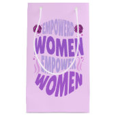 Empowered Women machtigt paarse citaattekst Klein Cadeauzakje (Voorkant)