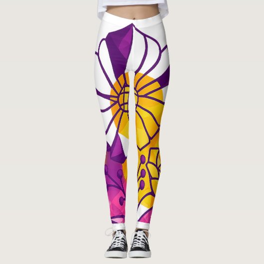 Empowerende & Trendy Ontwerpen Leggings (Voorkant)