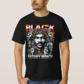 Empowering Black Geschiedenis Maand T-shirt (Voorkant)