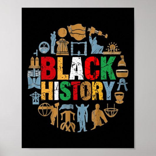 Empowering Black History Month Wear 2  Poster (Voorkant)