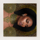 Empowering Etnische Elegantie: Zwarte Geschiedenis Legpuzzel (Horizontaal)