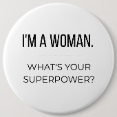 Empowering Gift for Women Ronde Button 6,0 Cm (Voorkant)