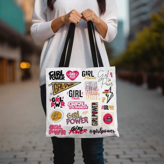 Empowering Girl Power Stijlvol en functioneel Tote Bag