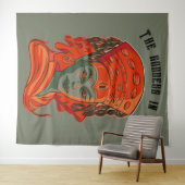 Empowering Goddess Art Spirituele Vrouwelijke Krac Wandkleed (In Situ (horizontaal))