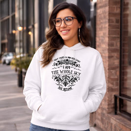 Empowering I Am the Whole Sky Dames Vintage Hoodie