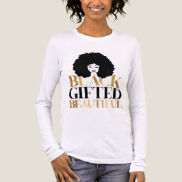 "Empowering identity, celebrating beauty." Tri-Blend Shirt