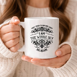 Empowering Ik Ben De Helaas Hemel Vrouwen Vintage Koffiemok