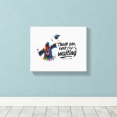 Empowering Inspirerend offerte Canvas | "Dank je (Insitu (Houten vloer))